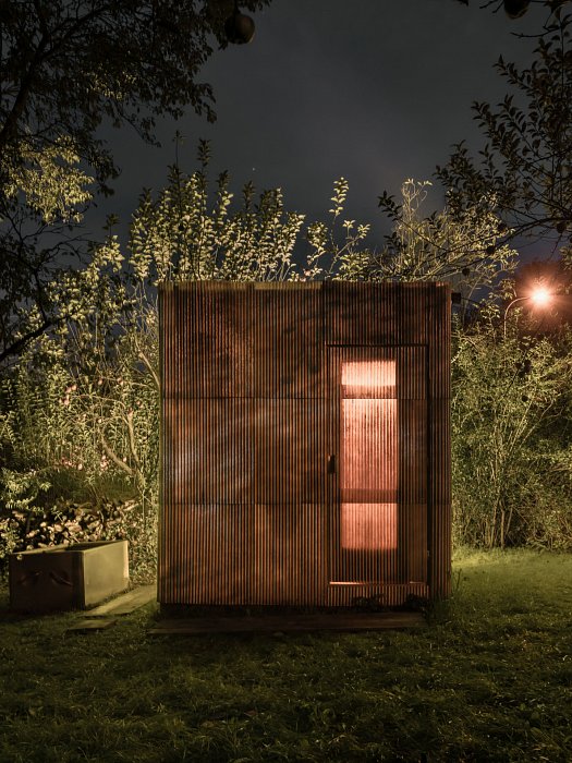 Upcyklovaná sauna